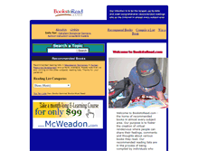 Tablet Screenshot of bookstoread.com